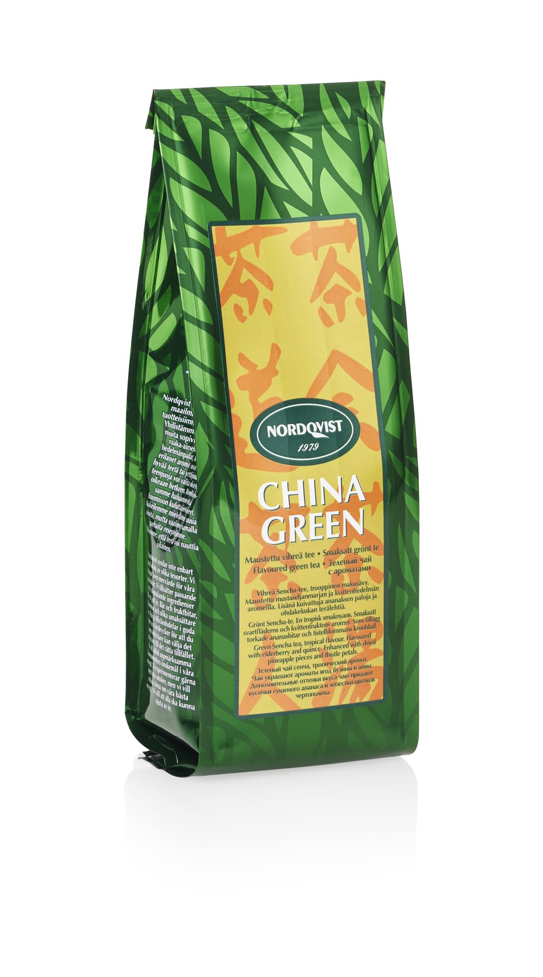 Ароматизированный чай Nordqvist tee China Green 100g 6413446003063